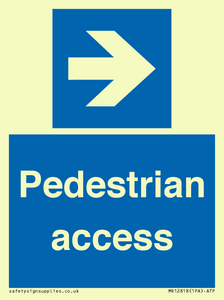 Pedestrian access